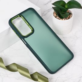 Slika Torbica Shining Camera za Samsung A175 Galaxy A17 tamno zelena