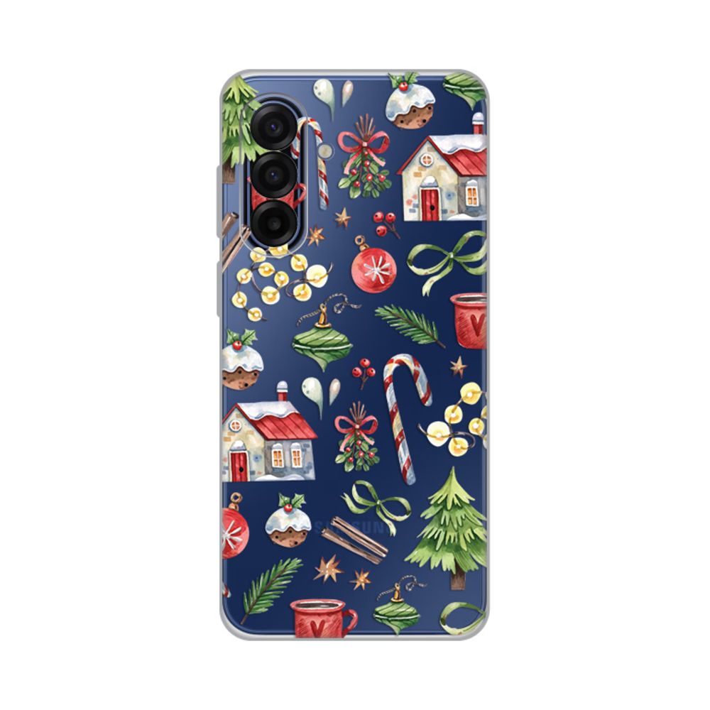 Torbica Silikonska Print Skin za Samsung A175F Galaxy A17 Winter Spirit