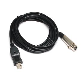Slika Kabl USB na XLR mikrofonski audio kabl JWD-AU22 3M