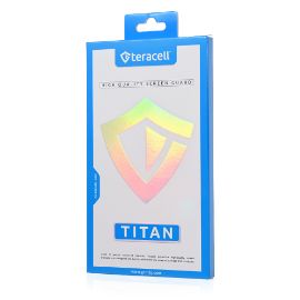 Zastitno staklo Tempered glass Teracell Titan 2.5D za iPhone 15/16 6.1 crni