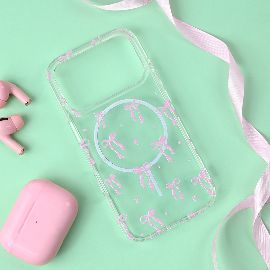 Torbica Print Magsafe za iPhone 17 Pro 6.3 Cute Bow