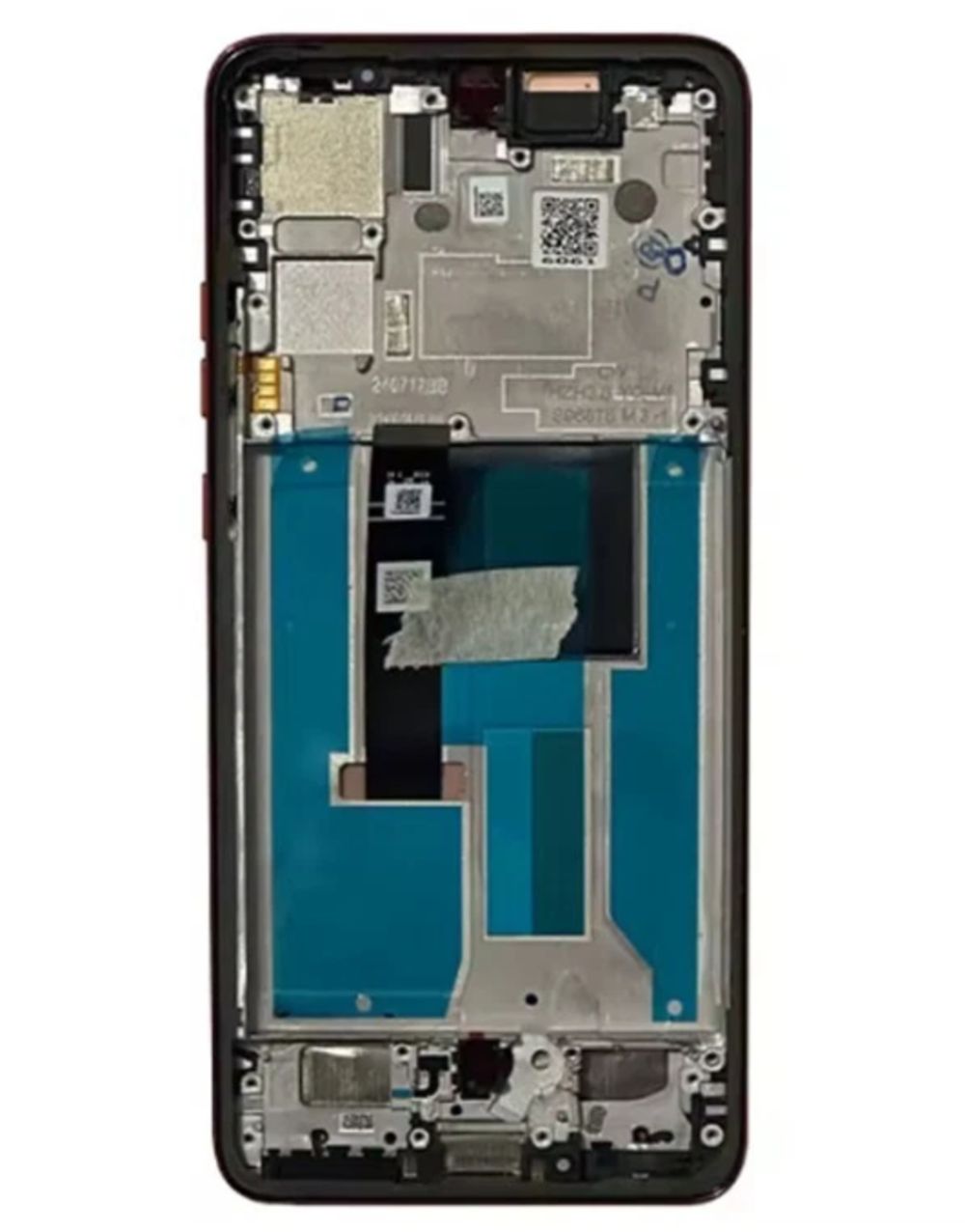 LCD za Motorola Edge 50 Neo + touch screen + frame Grey CHO