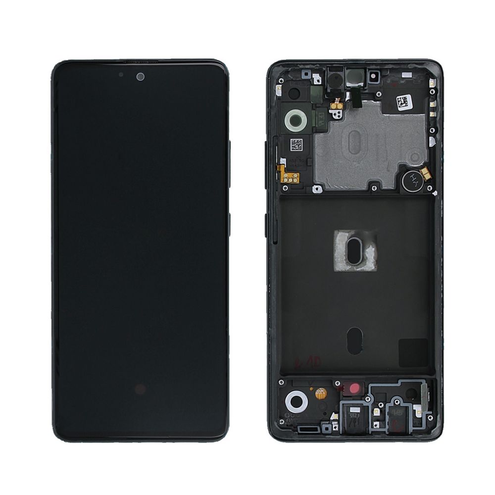 LCD za Samsung A516/Galaxy A51 5G 2020+touch screen crni+frame Service Pack ORG/GH82-23100A
