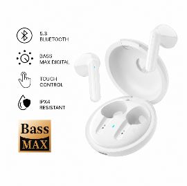 Slika Bluetooth slusalice Airpods T-phox M67 bele HQ