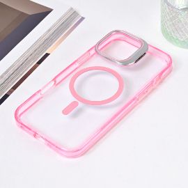 Slika Torbica Magsafe transparent za iPhone 16 Pro Max 6.9 pink