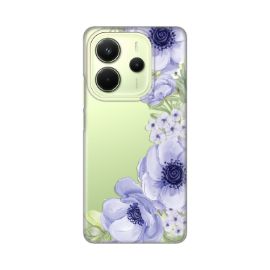 Slika Torbica Silikonska Print Skin za Xiaomi Redmi Note 14 4G (SRB) Blue Roses