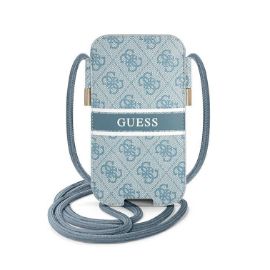 Slika Torbica Guess Pouch PU 4g Stripe 170 mm x 95mm plava (GUPHM4GDBL)