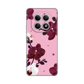 Torbica Silikonska Print Skin za Xiaomi Redmi Note 15 4G/5G Pink Orchid
