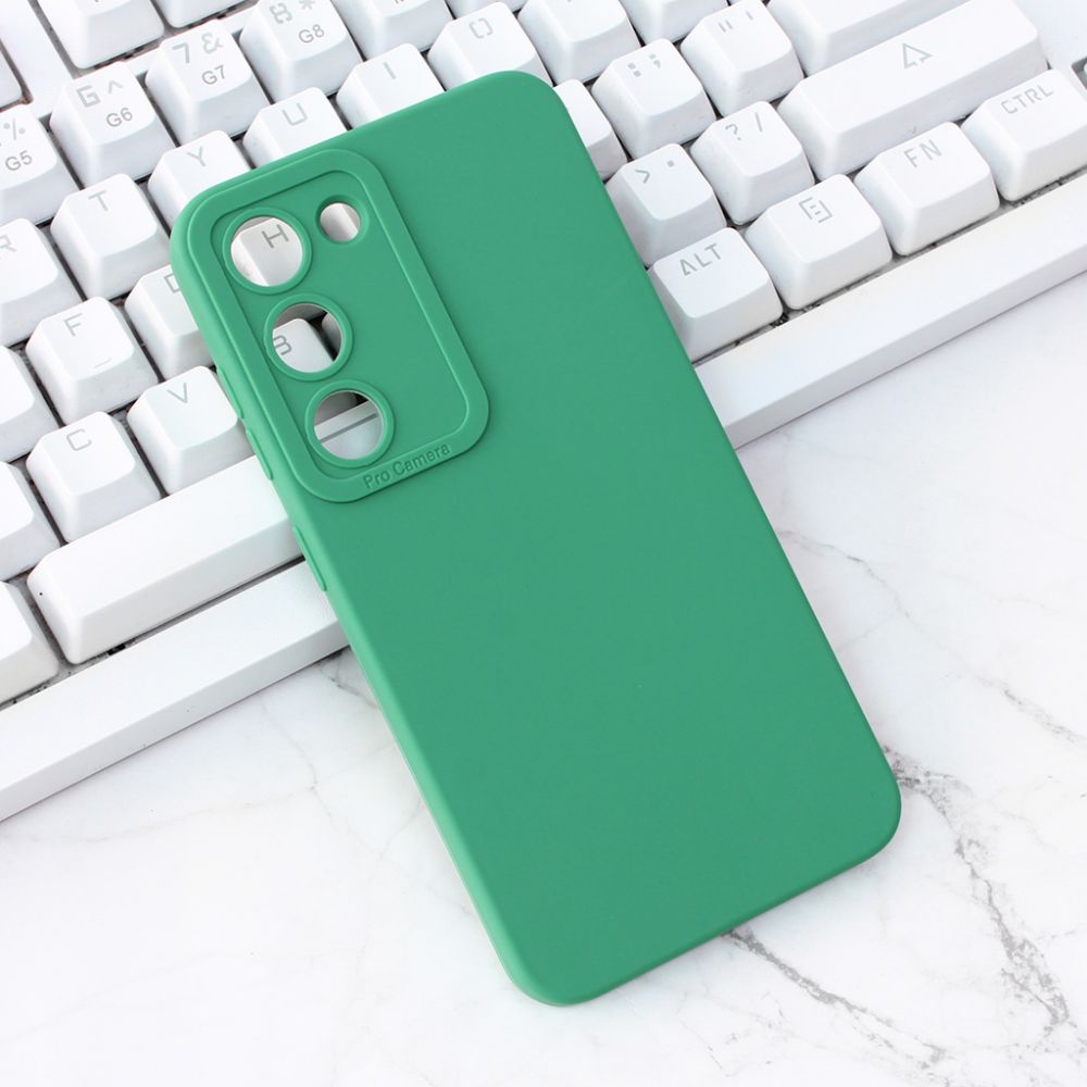 Torbica Silikon Pro Camera za Samsung S911 Galaxy S23 5G tamno zelena