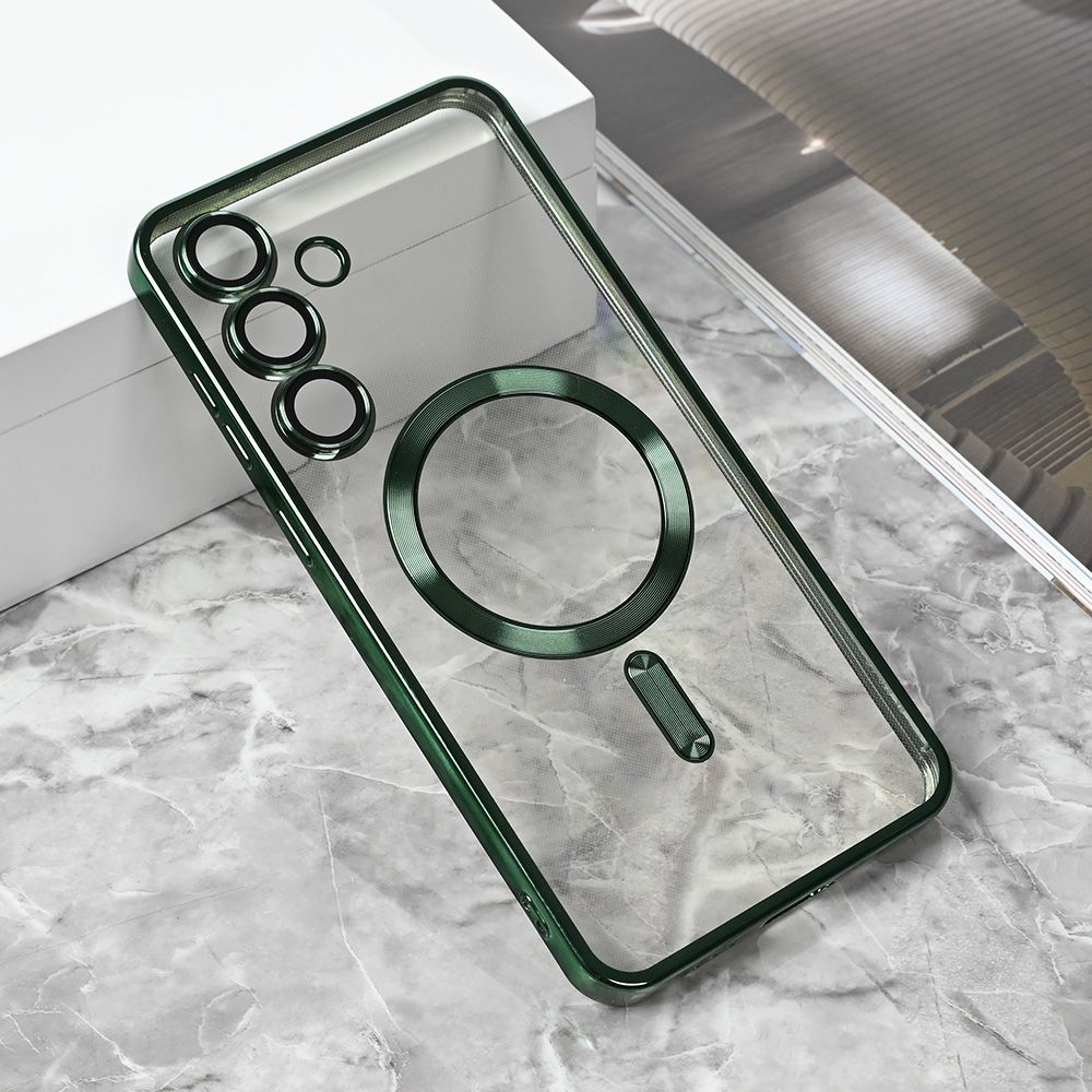 Torbica Magsafe Lux za Samsung S731B Galaxy S25 FE zelena
