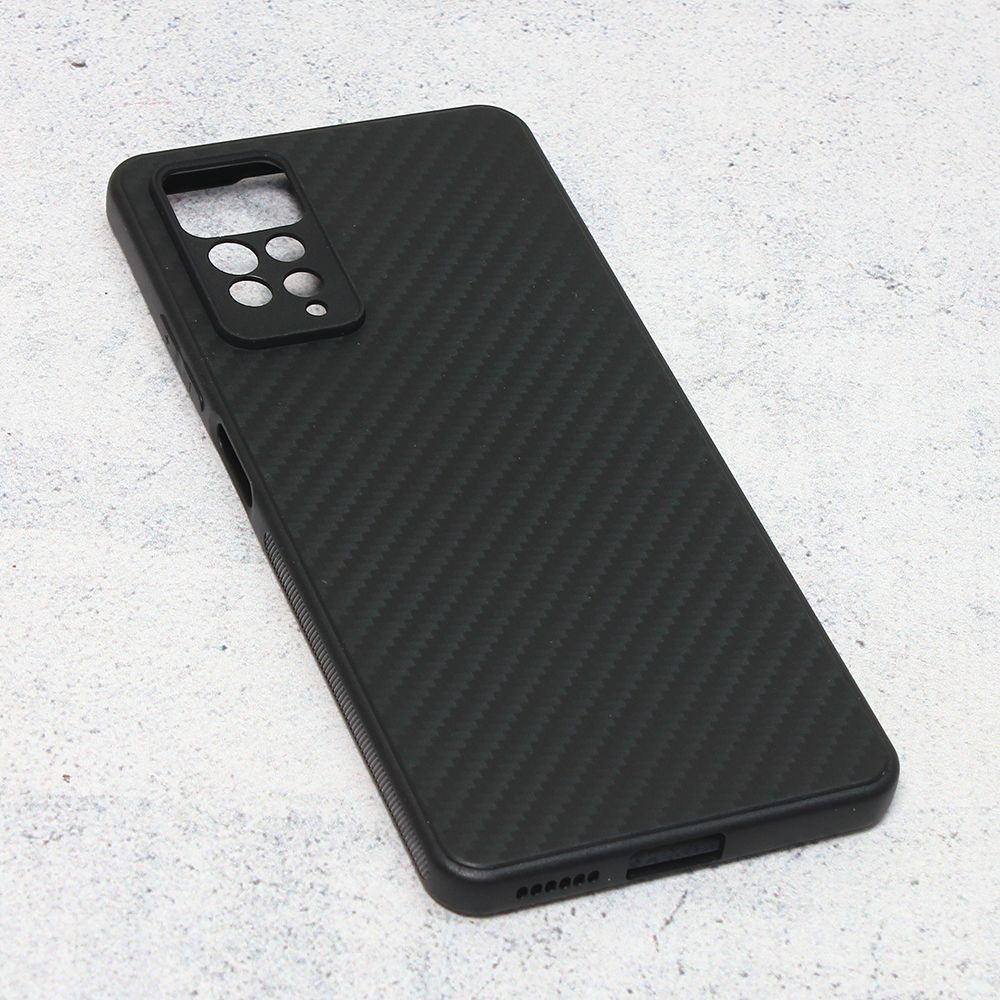 Torbica Carbon fiber za Xiaomi Redmi Note 11 Pro 4G/5G/Note 12 Pro 4G crna