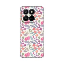 Torbica Silikonska Print za Honor X7d 4G/400 Smart 5G Watercolor Flowers