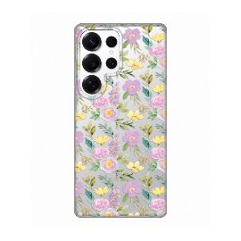 Torbica Silikonska Print Skin za Samsung S938B Galaxy S25 Ultra Soft Flowers
