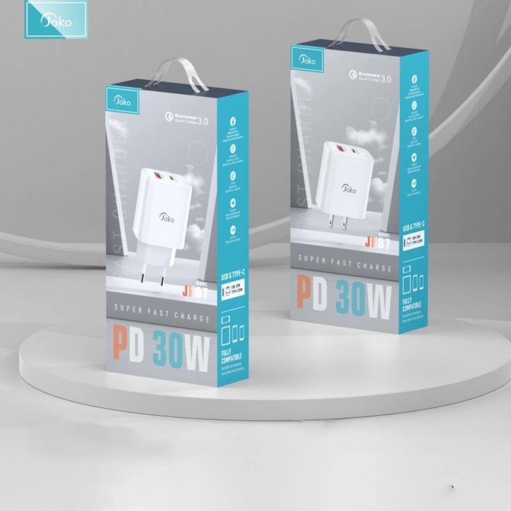 Kucni Punjac Iphone Lightning Konfulon Jk87 Qc 20w Pd 30w - slika 3