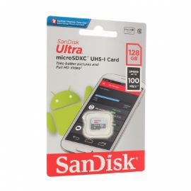 Slika Mem. Kartica SanDisk SDXC 128GB Ultra Micro 100MB/s Class 10 UHS-I