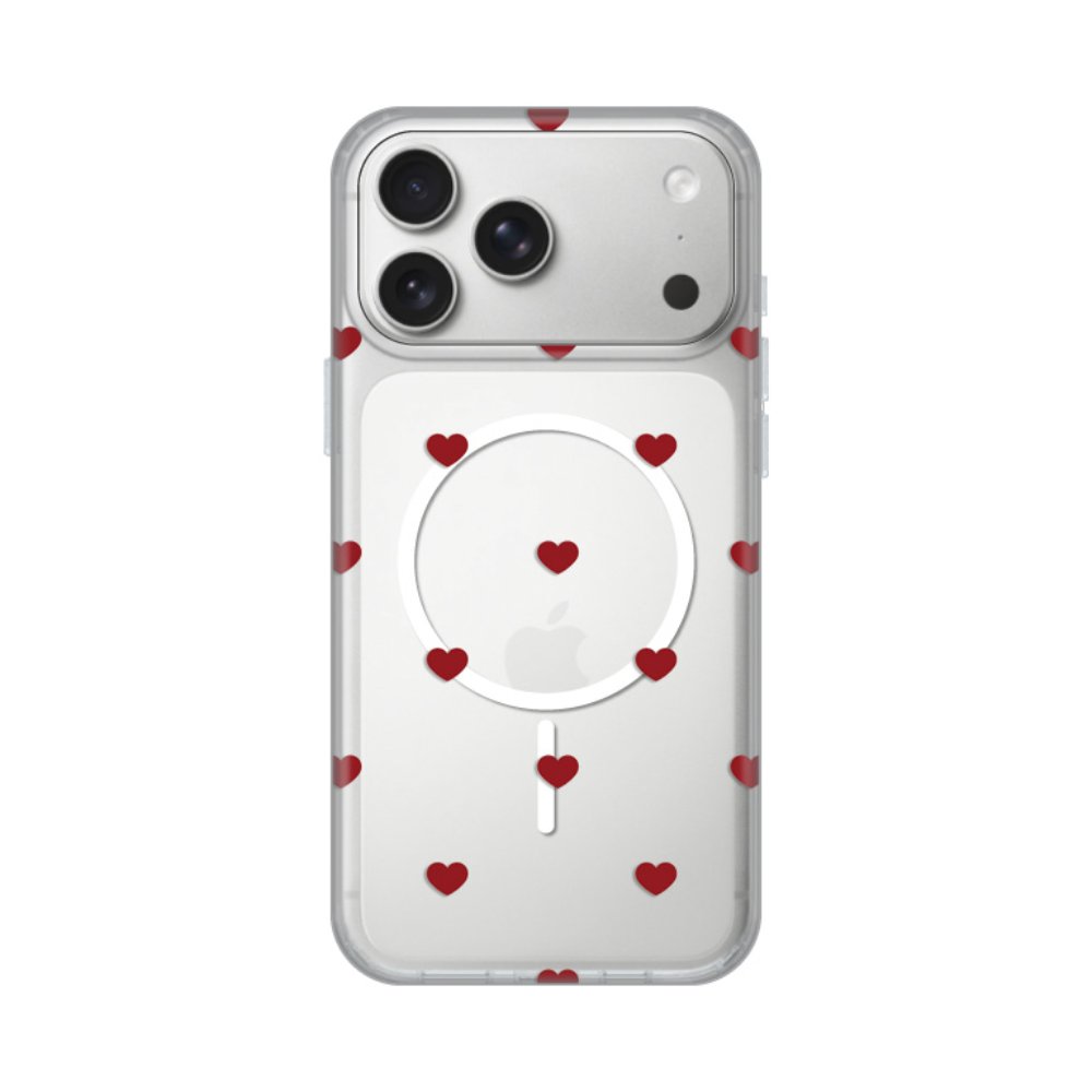 Torbica Print Magsafe za iPhone 17 Pro Max 6.9 Red Hearts