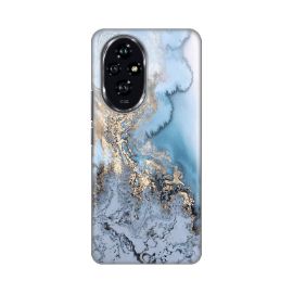 Slika Torbica Silikonska Print za Honor 200 Blue Gold Marble