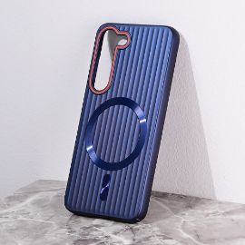 Slika Torbica Magsafe Stripe za Samsung S911B Galaxy S23 plava