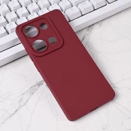 Torbica Silikon Pro Camera za Xiaomi Redmi Note 14s bordo