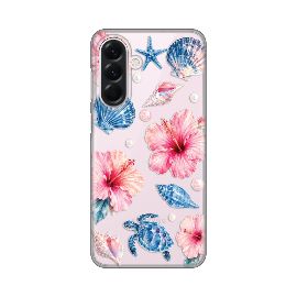 Slika Torbica Silikonska Print Skin za Samsung A566B Galaxy A56 5G Hibiscus Sea