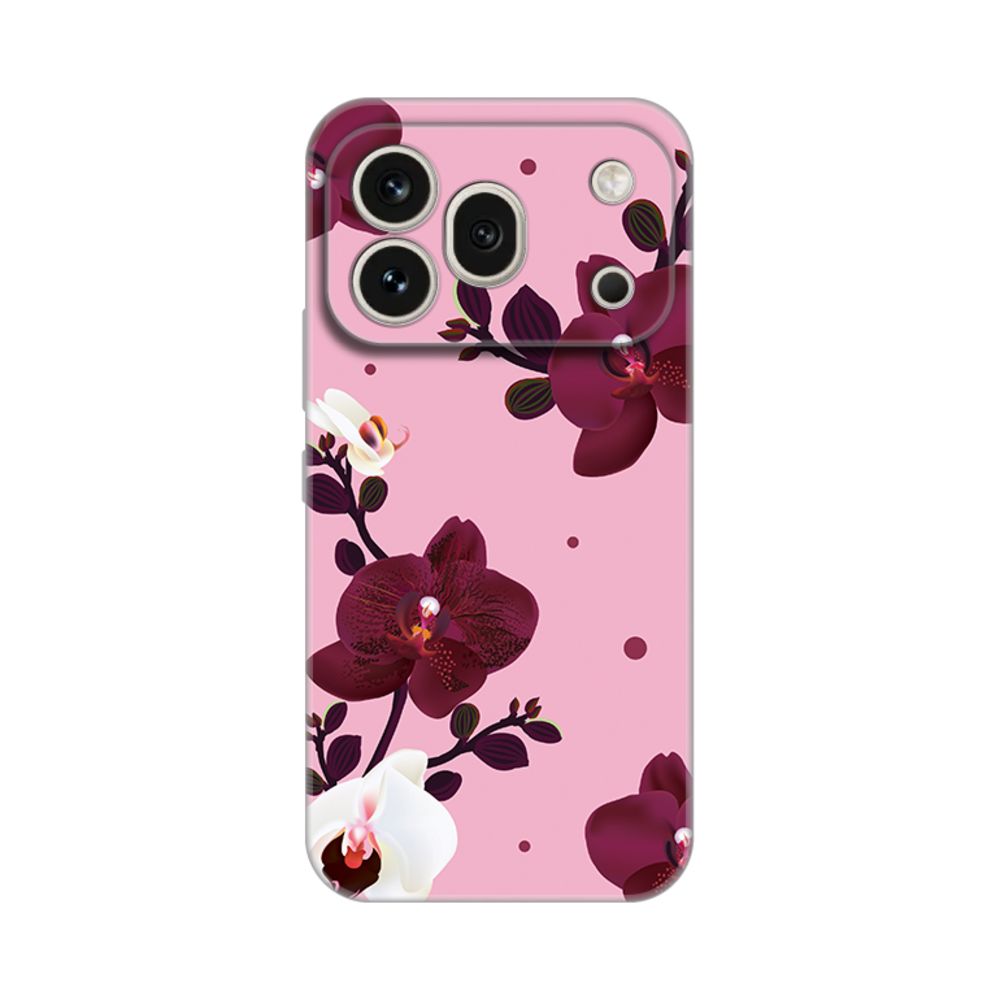 Torbica Silikonska Print Skin za Honor 600 Pro Pink Orchid