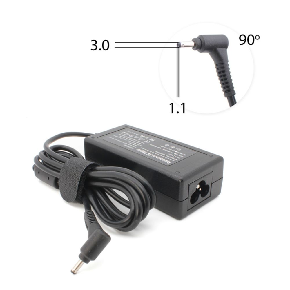 Slika Punjac za laptop Acer 19V 2.37A (3.0*1.1) ugao 90 HQ
