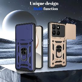 Slika Torbica Hard Shield za Honor X7d 4G/400 Smart 5G tamno zelena