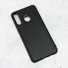 Torbica Carbon fiber za Huawei P30 Lite crna
