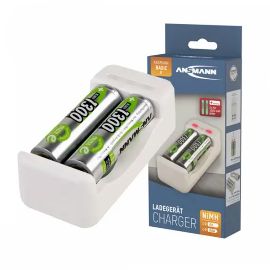 Slika ANSMANN Punjac baterija BASIC II + 2xAA 1300mAh 1001-0119-01