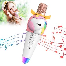 Slika Bluetooth mikrofon Unicorn beli