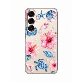 Slika Torbica Silikonska Print Skin za Samsung S931B Galaxy S25 Hibiscus Sea
