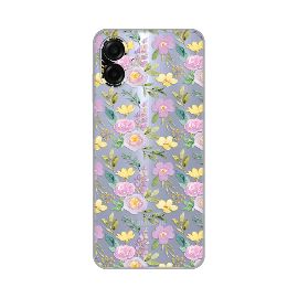 Torbica Silikonska Print Skin za Samsung A075F Galaxy A07 Soft Flowers