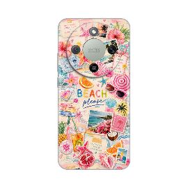 Slika Torbica Silikonska Print Skin za Honor Magic 8 Lite Beach Please