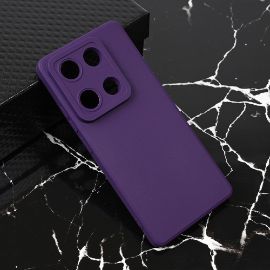 Slika Torbica Teracell Giulietta za Xiaomi Redmi Note 14S (EU) mat tamno ljubicasta