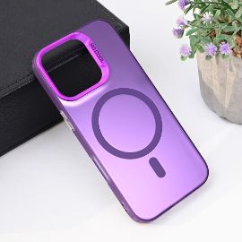 Slika Torbica Magsafe Clear za iPhone 16 Pro 6.3 ljubicasta