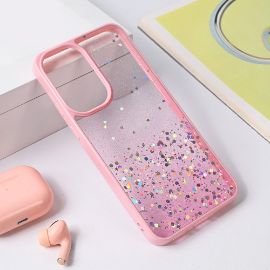 Torbica Frame Glitter za Samsung A366B Galaxy A36 5G roze