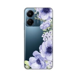 Slika Torbica Silikonska Print Skin za Xiaomi Redmi 13C Blue Roses