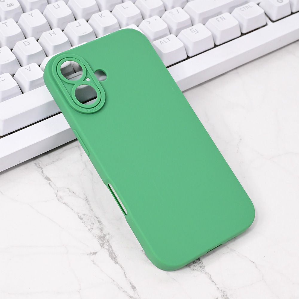 Torbica Silikon Pro Camera za iPhone 16 6.1 tamno zelena