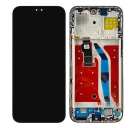 Slika LCD za Honor X8c + touch screen + frame Black CHO