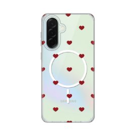 Slika Torbica Print Magsafe za Samsung A366B Galaxy A36 Red Hearts