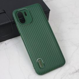 Torbica Carbon Stripe za Xiaomi Redmi A1 zelena