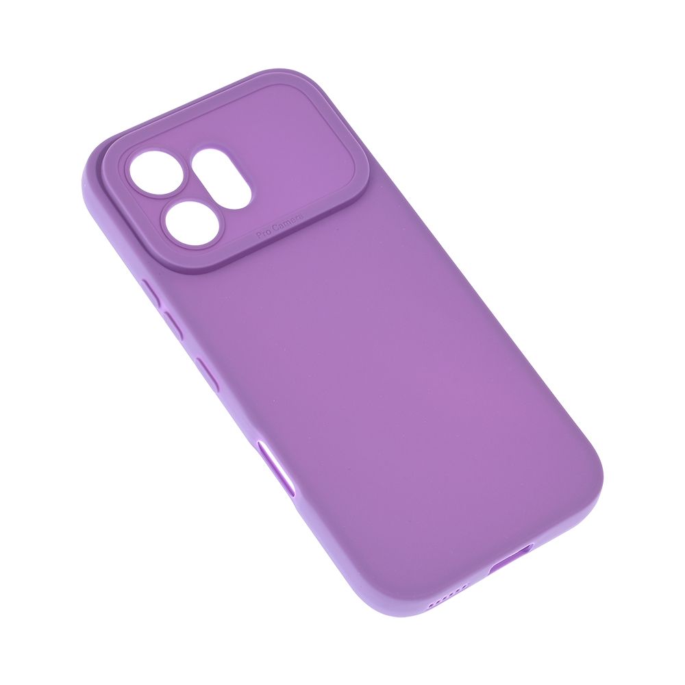 Torbica Silikon Pro Camera za Honor 600 ljubicasta