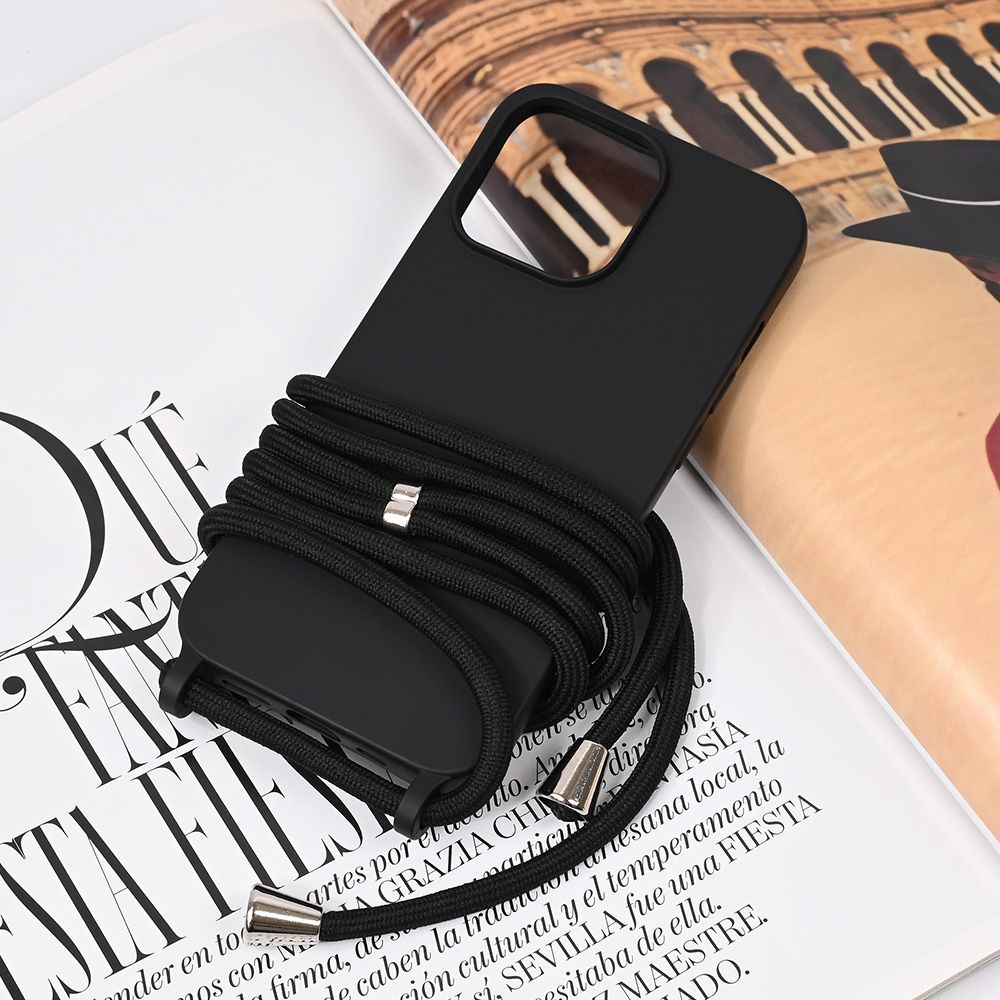 Torbica Crossbody za iPhone 13 Pro 6.1 crna