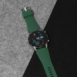 Narukvica relief za smart watch 22mm zelena