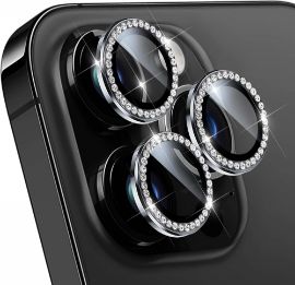 Zastita za kameru Diamond za iPhone 16 Pro Max 6.9 crna