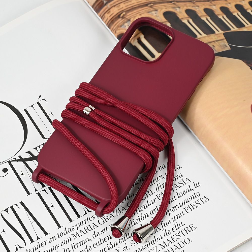 Torbica Crossbody za iPhone 13 Pro Max 6.7 bordo