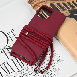 Slika Torbica Crossbody za iPhone 13 Pro Max 6.7 bordo