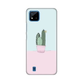Slika Torbica Silikonska Print za Realme C11 2021/C20 Cactus