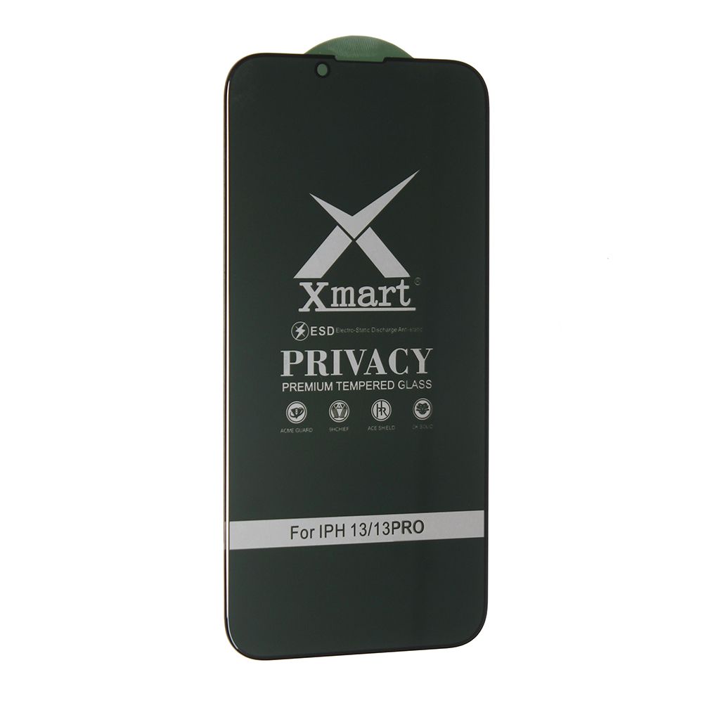 Zastitno Staklo Tempered glass X mart 9D Privacy za iPhone 13/13 Pro/14/16e/17e 6.1