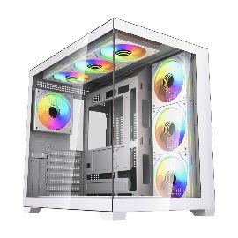 Slika Kuciste Gaming Fantech CG85X Lumina belo